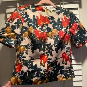 Beautiful Cameo Graphic Top